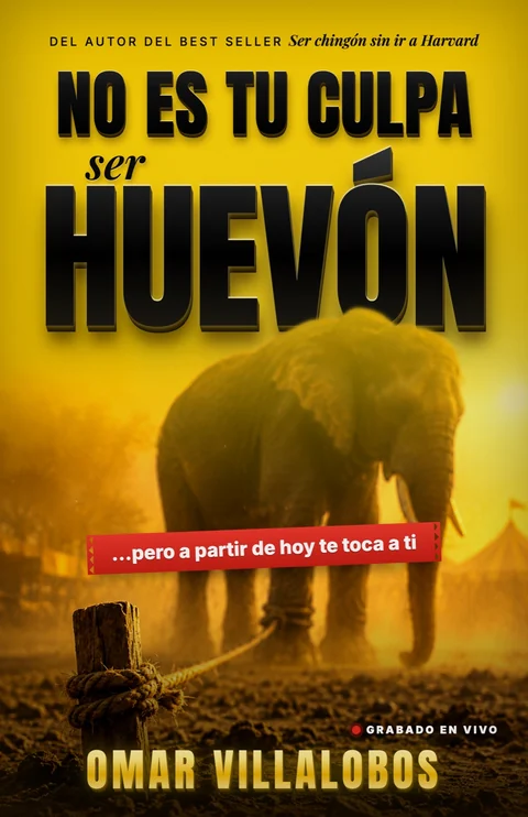 Portada de No es tu culpa ser huevón